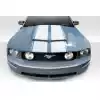 2005-2009 Ford Mustang Duraflex CVX Ram Air Hood - 1 Piece - Image 1