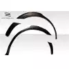 2002-2007 Subaru Impreza WRX STI 4DR Duraflex STI Look Rear Fender Flares - 4 Piece - Image 4