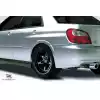 2002-2007 Subaru Impreza WRX STI 4DR Duraflex STI Look Rear Fender Flares - 4 Piece - Image 1