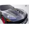 2005-2013 Chevrolet Corvette C6 Carbon Creations ZR1 V2 Hood - 1 Piece - Image 2