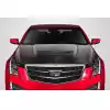 2012-2019 Cadillac ATS Carbon Creations V Look Hood - 1 Piece - Image 1