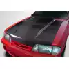 1987-1993 Ford Mustang Carbon Creations 2" Cowl Hood - 1 Piece - Image 4