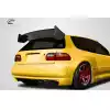 1992-1995 Honda Civic HB Carbon Creations RBS Wing Spoiler - 3 piece - Image 2