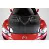 2004-2008 Mazda RX-8 Carbon Creations Vader Hood - 1 Piece - Image 1