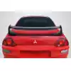 2000-2005 Mitsubishi Eclipse Carbon Creations Shock Wing Trunk Lid Spoiler - 1 Piece - Image 1