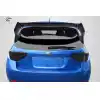 2008-2011 Subaru Impreza 5DR 2008-2014 Subaru WRX STI 5DR Carbon Creations VR-S Wing Trunk Lid Spoiler - 4 Piece - Image 2