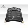 2008-2012 Honda Accord 4DR Duraflex TS-1 Hood - 1 Piece - Image 9