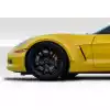 2005-2013 Chevrolet Corvette C6 Duraflex D Sport Front Fender Flares - 2 Piece - Image 1