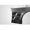 2005-2013 Chevrolet Corvette C6 Carbon Creations ZR2 Front Fenders - 2 Piece - Image 9