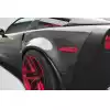 2005-2013 Chevrolet Corvette C6 Carbon Creations ZR2 Rear Fenders - 2 Piece - Image 2