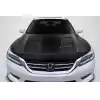 2013-2015 Honda Accord 4DR Carbon Creations AM-S Hood - 1 Piece - Image 1