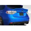 2008-2011 Subaru Impreza HB 2008-2014 WRX STI HB Duraflex MSR Rear Middle Wing Spoiler - 1 Piece - Image 1