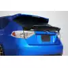 2008-2010 Subaru Impreza 2008-2011 Impreza WRX 5DR Carbon Creations MSR Rear Wing Spoiler - 1 Piece - Image 1