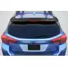 2018-2023 Subaru Crosstrek Carbon Creations STI Look Rear Wing Spoiler - 1 Piece - Image 1