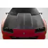 1993-1997 Chevrolet Camaro Carbon Creations Cowl Hood - 1 Piece - Image 1