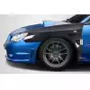 2006-2007 Subaru Impreza WRX STI 4DR Carbon Creations C Speed 20mm Front Fenders - 2 Piece - Image 1