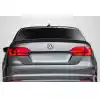 2011-2014 Volkswagen Jetta Carbon Creations R Look Rear Wing Trunk Lid Spoiler - 3 Piece (s) - Image 1