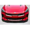 Universal Carbon Creations Adjustable Front Splitter - 3 Piece - Image 1