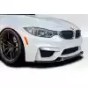 2014-2018 BMW M3 F80 2014-2020 M4 F82 F83 Duraflex CS Look Front Lip Under Spoiler - 1 Piece (S) - Image 2