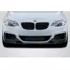 2014-2021 BMW 2 Series F22 F23 Carbon Creations GTF Front Lip Under Spoiler - 1 Piece - Image 1