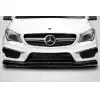 2014-2015 Mercedes CLA Class C117 CLA45 Carbon Creations R Spec Front Lip Under Spoiler - 1 Piece - Image 1