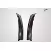 2005-2013 Chevrolet Corvette C6 Carbon Creations ZR Front Fender Spats - 2 Piece - Image 5