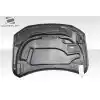 2011-2023 Dodge Durango Duraflex SRT Look Hood - 1 Piece - Image 7