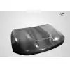 2011-2023 Dodge Durango Carbon Creations SRT Look Hood - 1 Piece - Image 4