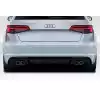 2013-2016 Audi A3 Sportback Duraflex RS3 Look Rear Diffuser - 1 Piece - Image 1