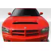 2006-2010 Dodge Charger Duraflex Demon Look Hood - 1 Piece - Image 1