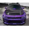 2015-2023 Dodge Charger Carbon Creations Demon Look Hood - 1 Piece - Image 4