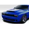 2008-2023 Dodge Challenger Duraflex Demon Look Hood - 1 Piece - Image 3