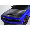 2008-2023 Dodge Challenger Carbon Creations Demon Look Hood - 1 Piece - Image 3