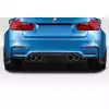 2014-2018 BMW M3 F80 2014-2020 M4 F82 F83 Duraflex Plasma Rear Diffuser - 4 Piece (S) - Image 1