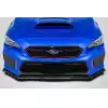 2018-2021 Subaru WRX STI Carbon Creations V Limited Look Front Lip Splitter - 1 Piece - Image 1