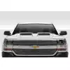 2016-2018 Chevrolet Silverado Duraflex Dual Ram Air Hood - 1 Piece - Image 2