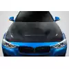 2012-2018 BMW 3 Series F30 / 2014-2020 4 Series F32 Carbon Creations GTS Look Hood - 1 Piece - Image 1