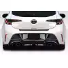 2019-2023 Toyota Corolla Hatchback Duraflex A Spec Rear Diffuser - 3 Piece - Image 1