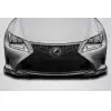 2014-2018 Lexus RC Series RC200T RC350 Carbon Creations EBS Front Lip Splitters - 2 Piece (F Sport model only) - Image 1