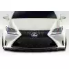 2014-2018 Lexus RC Series RC200T RC350 Duraflex AG Design Front Lip Spoiler - 1 Piece ( F Sport model only ) - Image 1