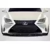 2014-2018 Lexus RC Series RC200T RC350 Carbon Creations AG Design Front Lip Spoiler - 1 Piece ( F Sport model only ) - Image 1