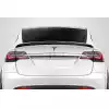 2016-2023 Tesla Model X Carbon Creations High Kick Rear Wing Spoiler - 1 Piece - Image 1