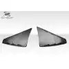 2015-2023 Ford Mustang Duraflex MPX Rear Window Scoops - 2 Piece (S) - Image 2