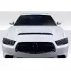 2011-2014 Dodge Charger Duraflex Demon Look Hood - 1 Piece - Image 1