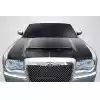 2005-2010 Chrysler 300 300C Carbon Creations Demon Look Hood - 1 Piece - Image 1