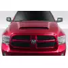 2009-2018 Dodge Ram 1500 Duraflex Demon Look Hood - 1 Piece - Image 1