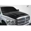 2002-2008 Dodge Ram 1500 2500 3500 Carbon Creations Demon Look Hood - 1 Piece - Image 2