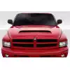 1994-2001 Dodge Ram Duraflex Demon Look Hood - 1 Piece - Image 1