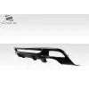 2008-2013 BMW 1 Series E82 E88 Duraflex M Tech Rear Diffuser - 1 Piece - Image 3