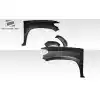 2016-2023 Toyota Tacoma Duraflex 4.5" Bulge Front Fenders - 4 Piece - Image 3